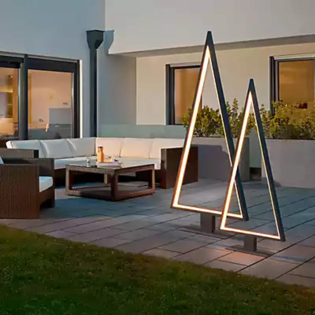 Sompex Pine Stehleuchte Outdoor LED, 160 cm - B-Ware - leichte Gebrauchsspu günstig online kaufen