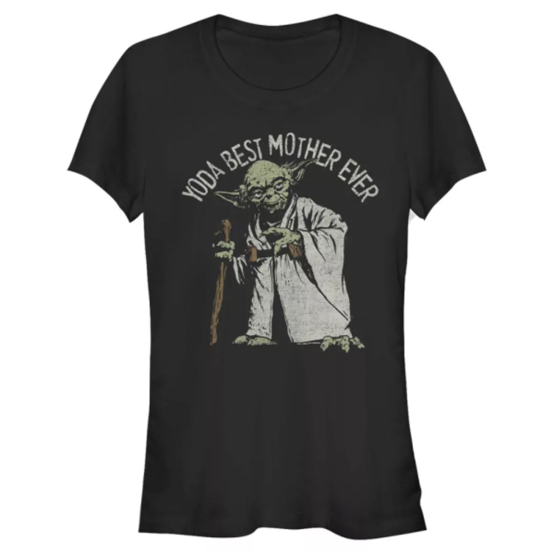 Star Wars - Yoda Green Mother - Familie - Frauen T-Shirt günstig online kaufen