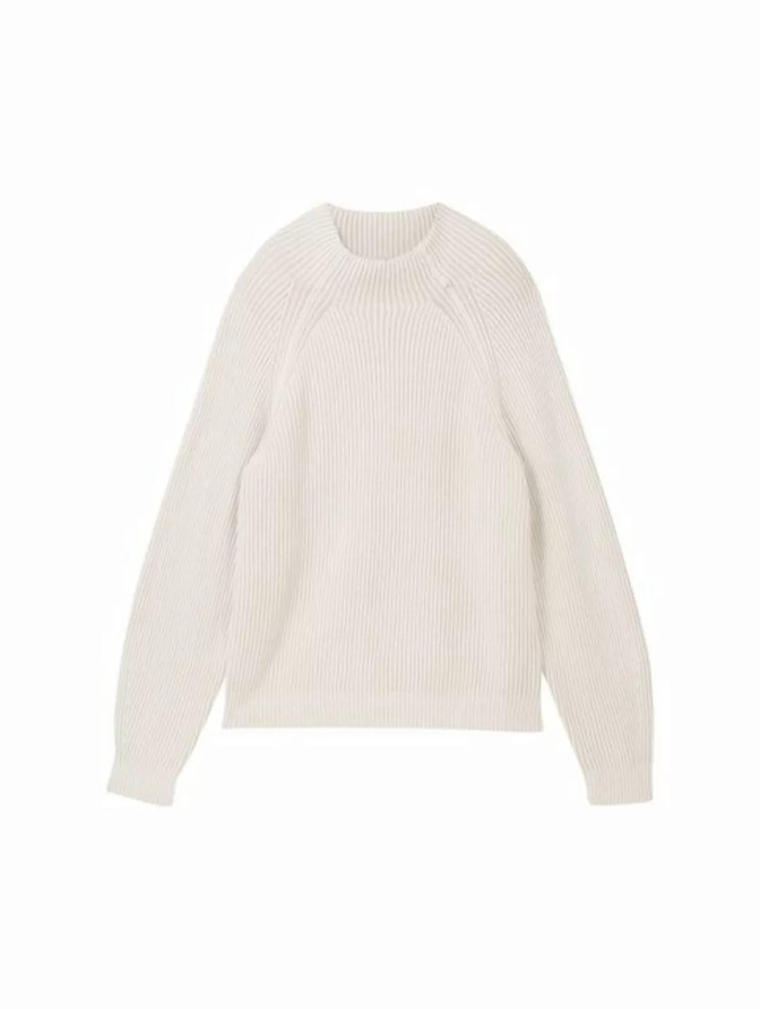 TOM TAILOR Strickpullover knit plated rib pull günstig online kaufen