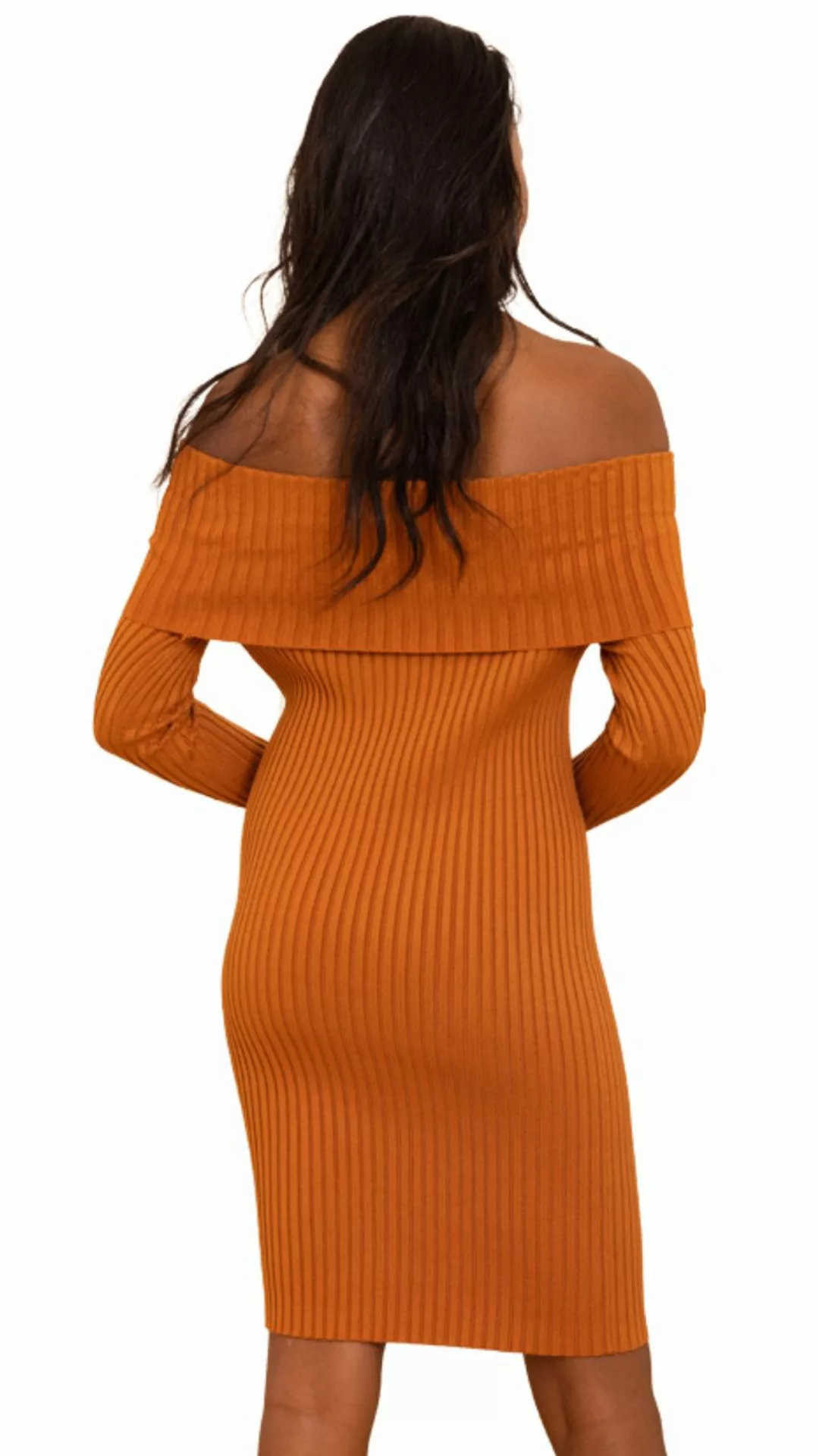 Charis Moda Strickkleid Strickkleid Langarm Feinripp günstig online kaufen