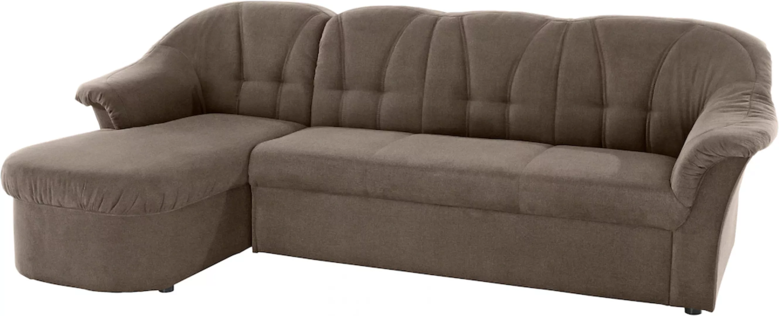 DOMO collection Ecksofa "Pegnitz L-Form", wahlweise mit Bettfunktion günstig online kaufen