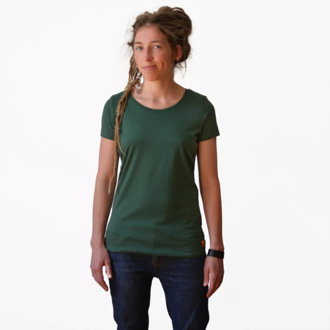 Greta Assel T-shirt Damen Grün günstig online kaufen