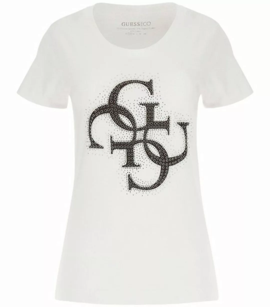 Guess T-Shirt (1-tlg) Ziersteine günstig online kaufen