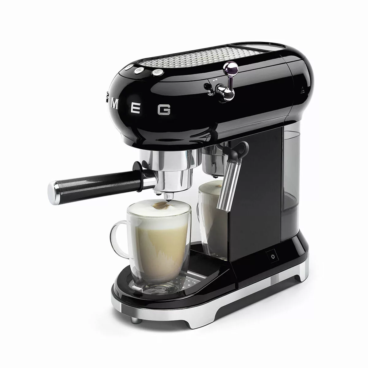 Manuelle Express-kaffeemaschine Smeg Ecf01bleu Retro 1 L 1350 W Schwarz günstig online kaufen