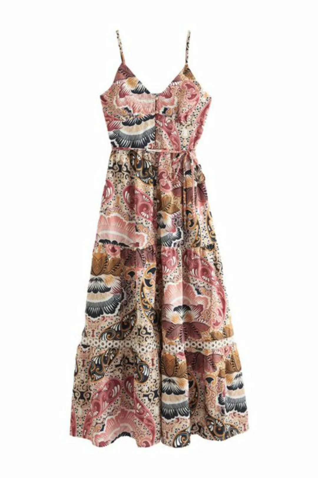 Next Sommerkleid Durchgeknöpftes Maxi-Sommerkleid (1-tlg) günstig online kaufen