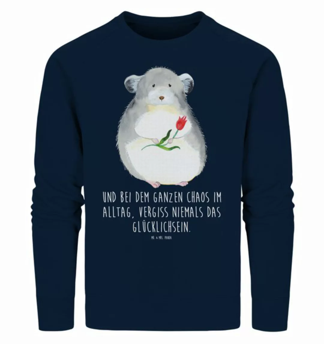 Mr. & Mrs. Panda Longpullover Größe XS Chinchilla Blume - French Navy - Ges günstig online kaufen