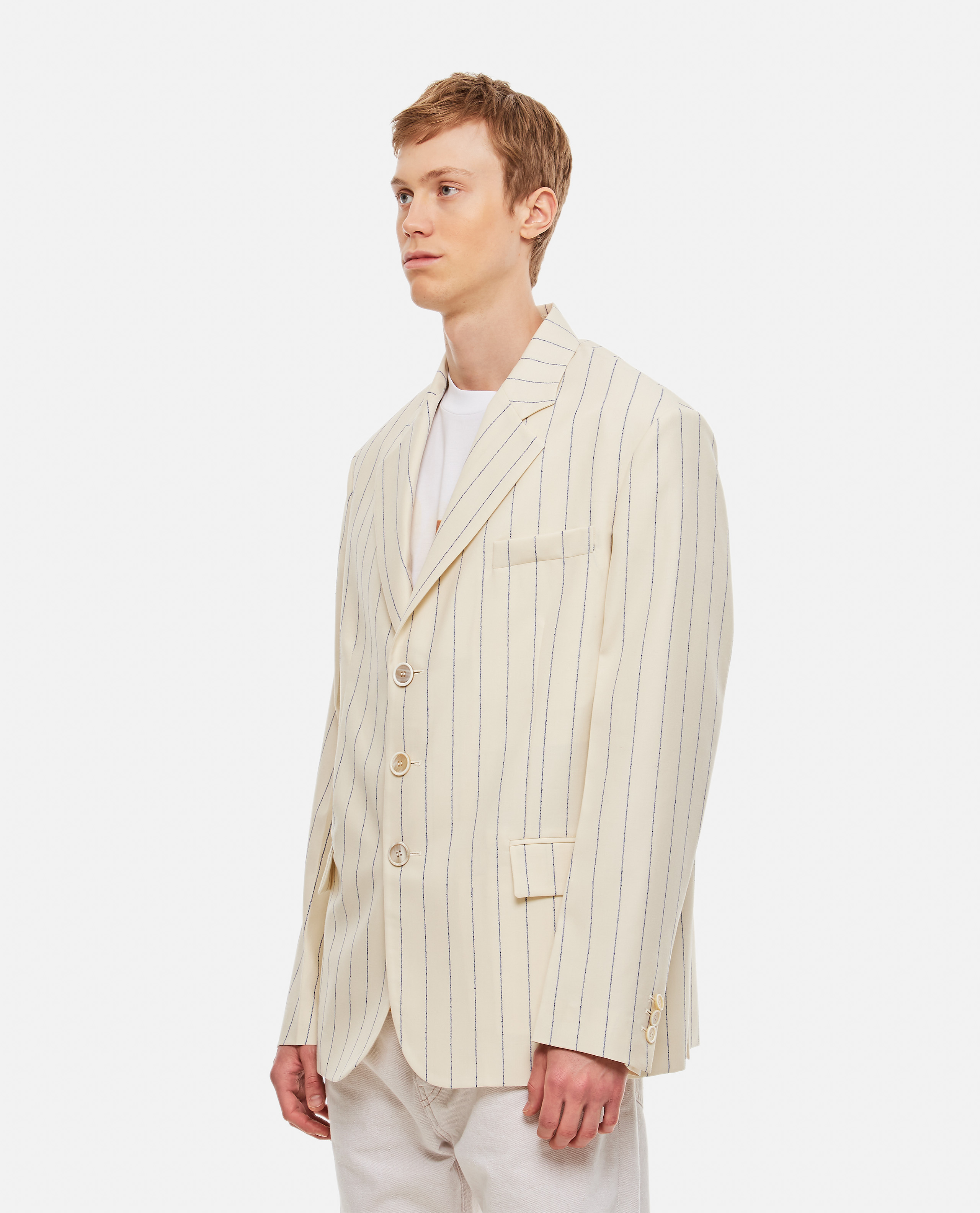 STRIPED SINGLE-BREASTED BLAZER günstig online kaufen