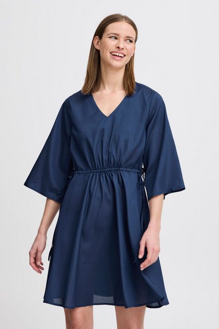 b.young A-Linien-Kleid BYHANIKO DRESS Modernes Kleid mit V-Ausschnitt günstig online kaufen