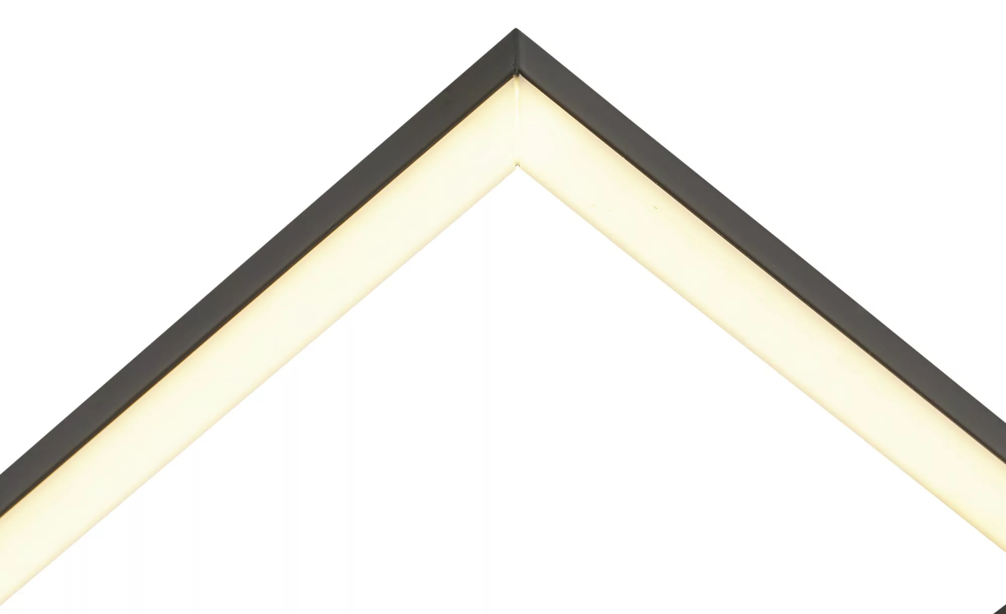 Meisterleuchten LED-Deckenleuchte 2-flammig, schwarz mit Fernbedienung ¦ Ma günstig online kaufen