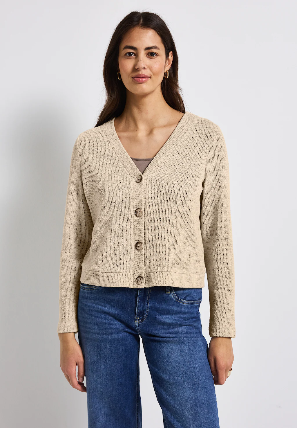 STREET ONE Cardigan, mit Knopfleiste günstig online kaufen