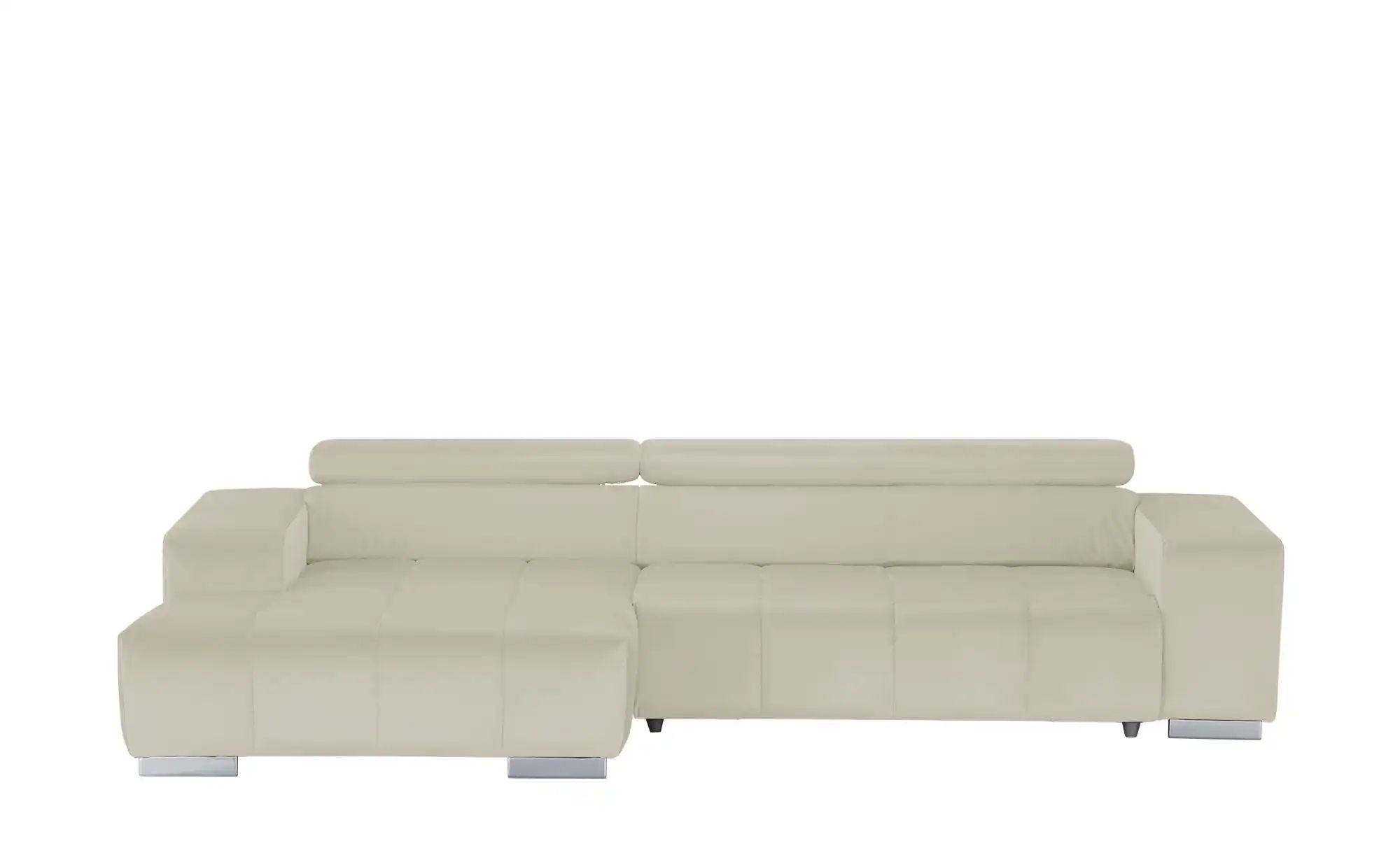 uno Ecksofa mit Kopfteilverstellung Origo ¦ beige ¦ Maße (cm): B: 307 H: 73 günstig online kaufen