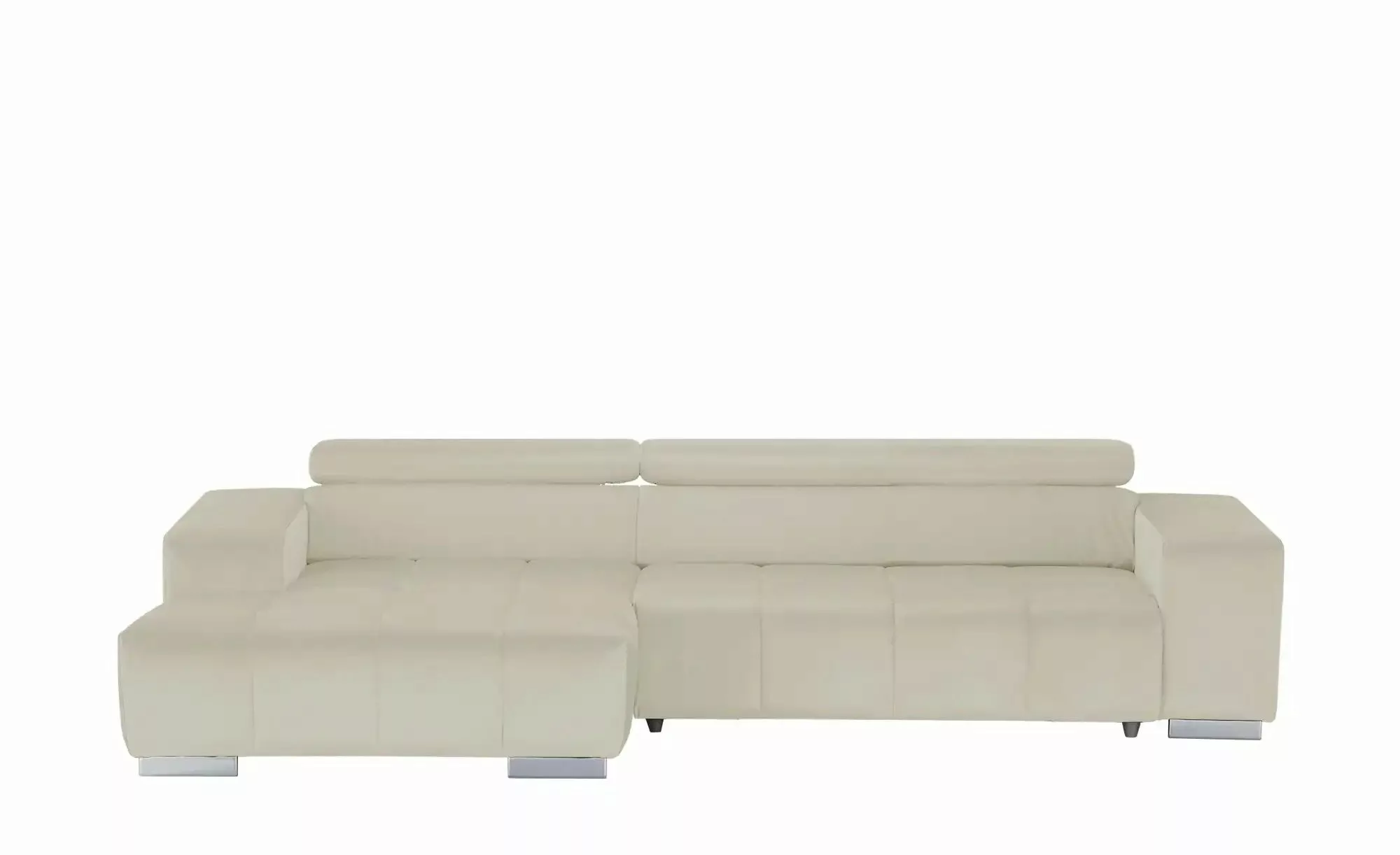 uno Ecksofa mit Kopfteilverstellung Origo ¦ beige ¦ Maße (cm): B: 307 H: 73 günstig online kaufen