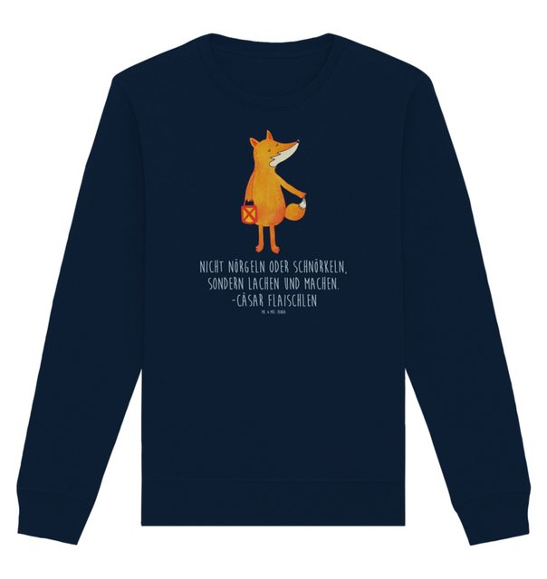 Mr. & Mrs. Panda Longpullover Größe XS Fuchs Laterne - French Navy - Gesche günstig online kaufen