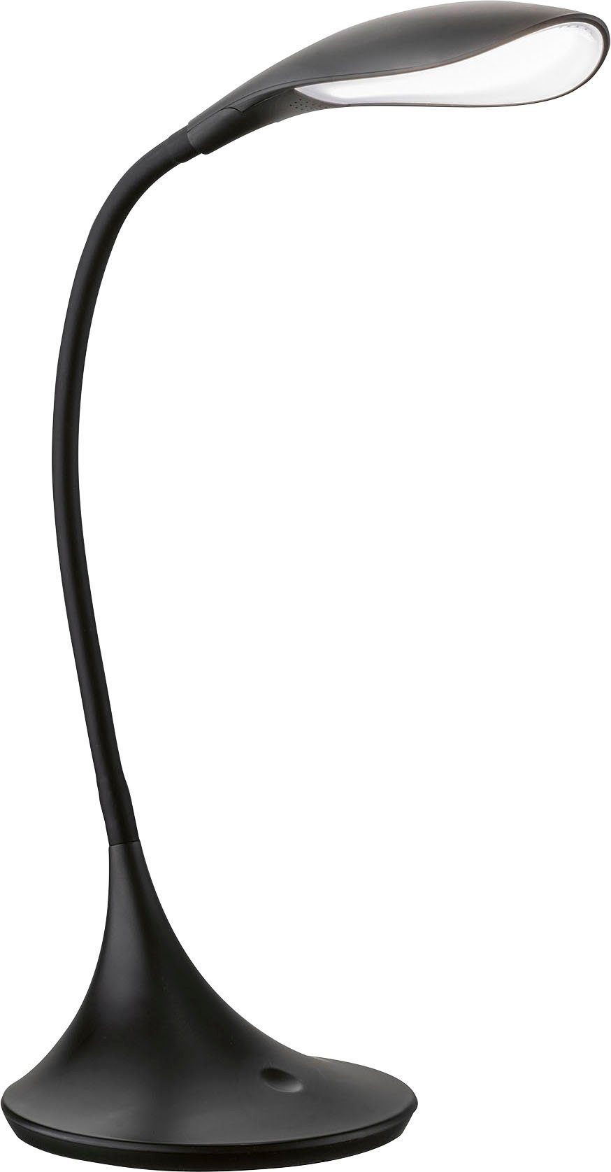 Fischer & Honsel LED Tischleuchte Nil 37,5 cm x 17 cm Schwarz günstig online kaufen