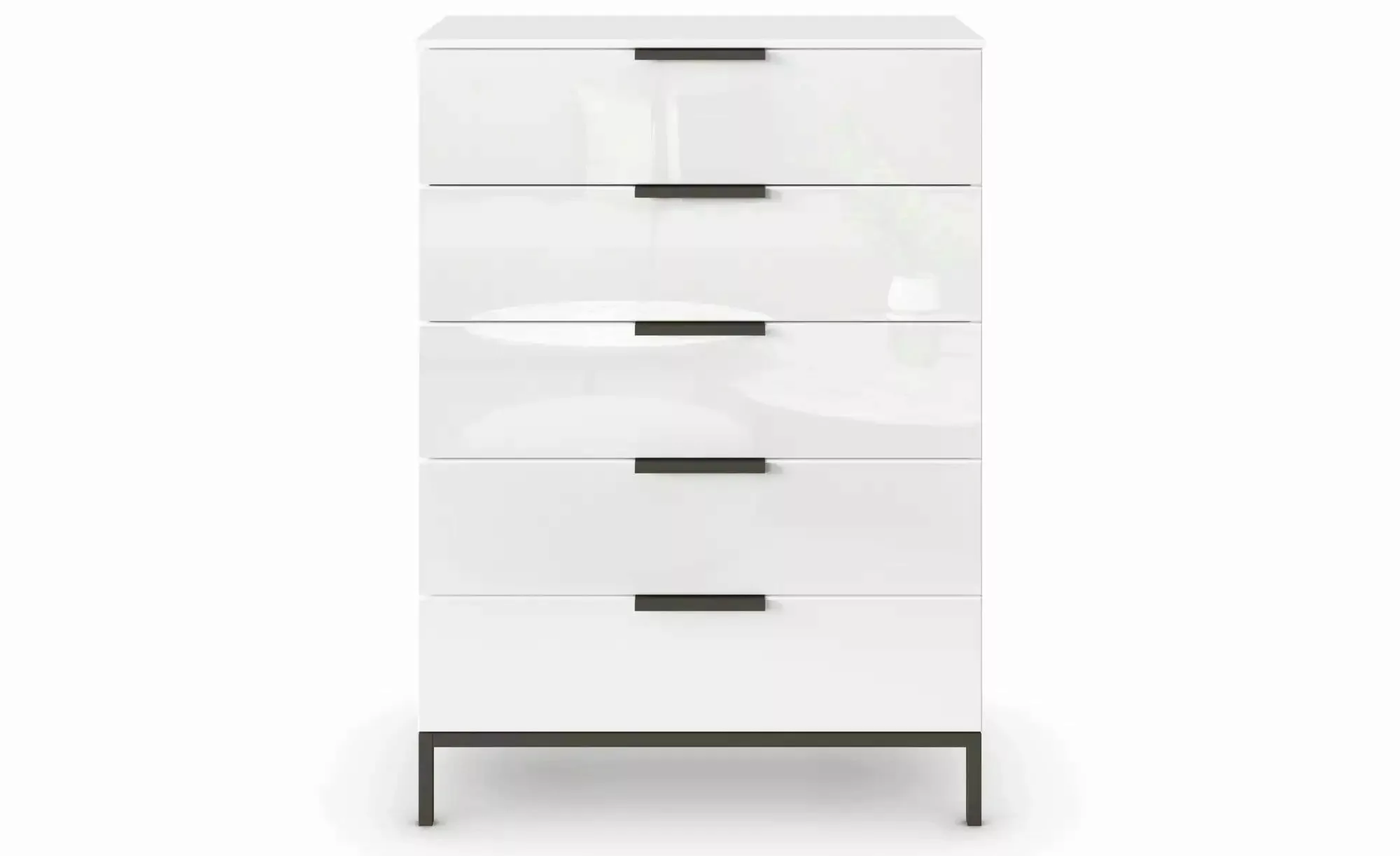 Kommode ¦ weiß ¦ Maße (cm): B: 80 H: 111 Kommoden & Sideboards > Kommoden - günstig online kaufen