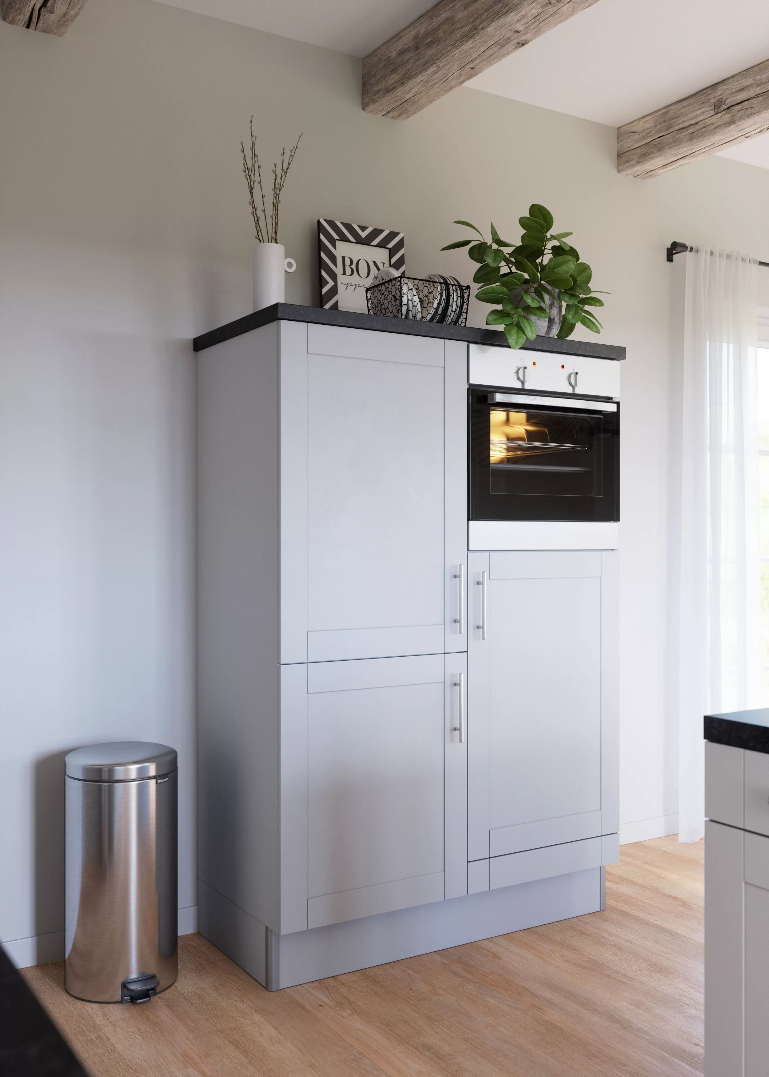 OPTIFIT Küche "Ahus", Breite 120 cm,wahlweise mit E-Geräten,Soft-Close-Funk günstig online kaufen