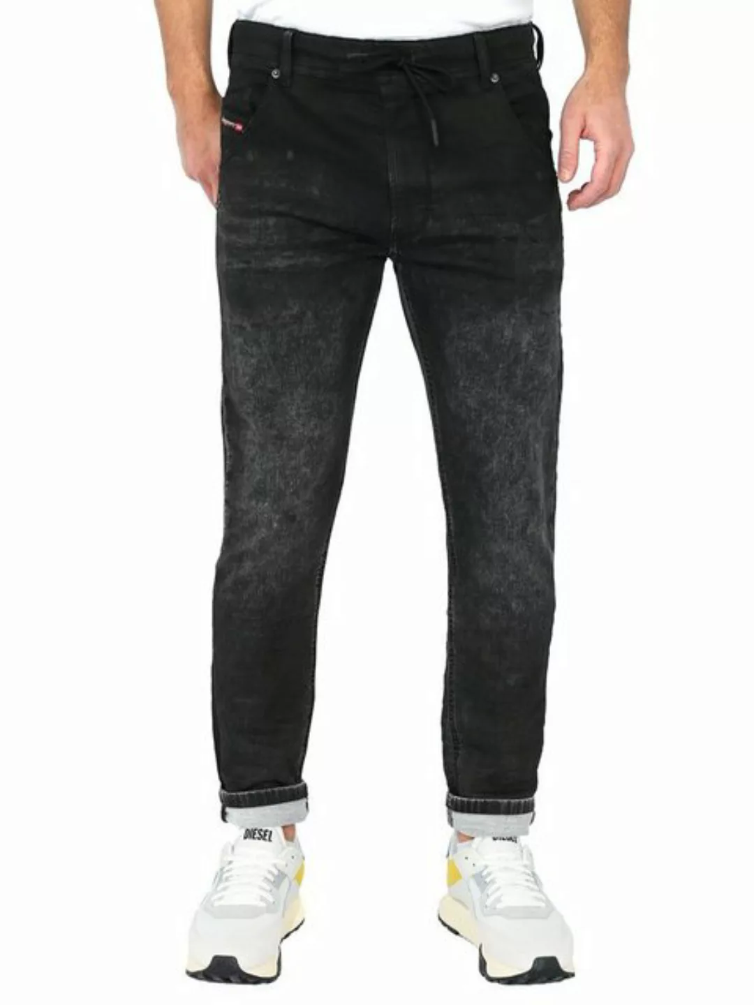 Diesel Tapered-fit-Jeans Stretch JoggJeans - Krooley RE912 - Länge:32 günstig online kaufen