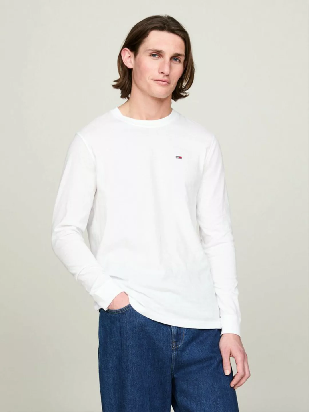 Tommy Jeans Plus Langarmshirt TJM SLIM 2PACK L/S EXT (Packung, 2er-Pack) mi günstig online kaufen