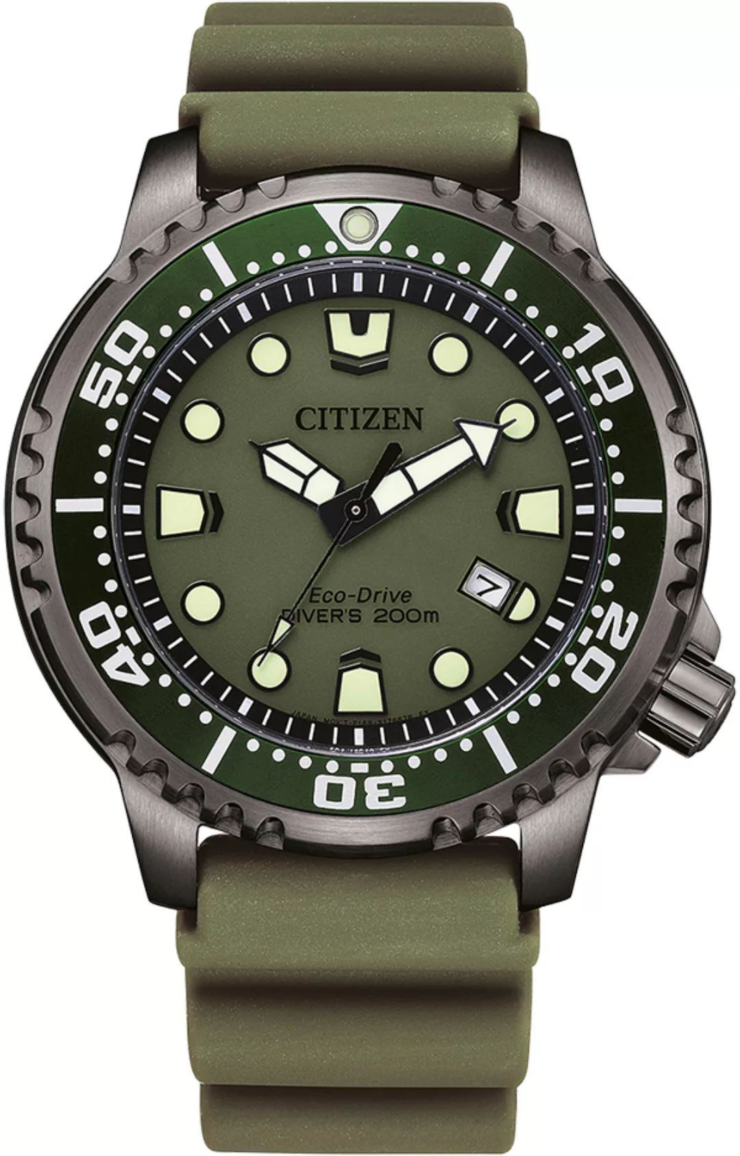 Citizen Taucheruhr »Promaster Eco-Drive Diver, BN0157-11X«, Armbanduhr, Her günstig online kaufen