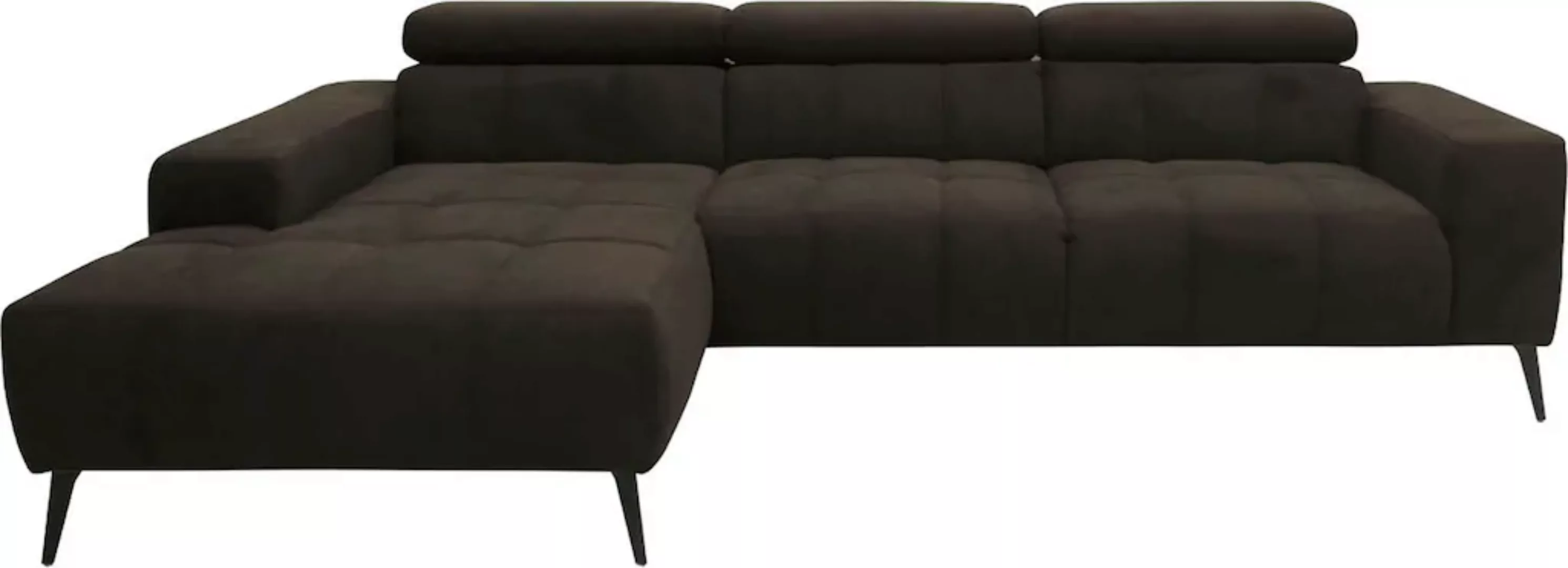 DOMO collection Ecksofa "Trento L-Form, mit Kufenfuß oder Einzelfuß", wahlw günstig online kaufen