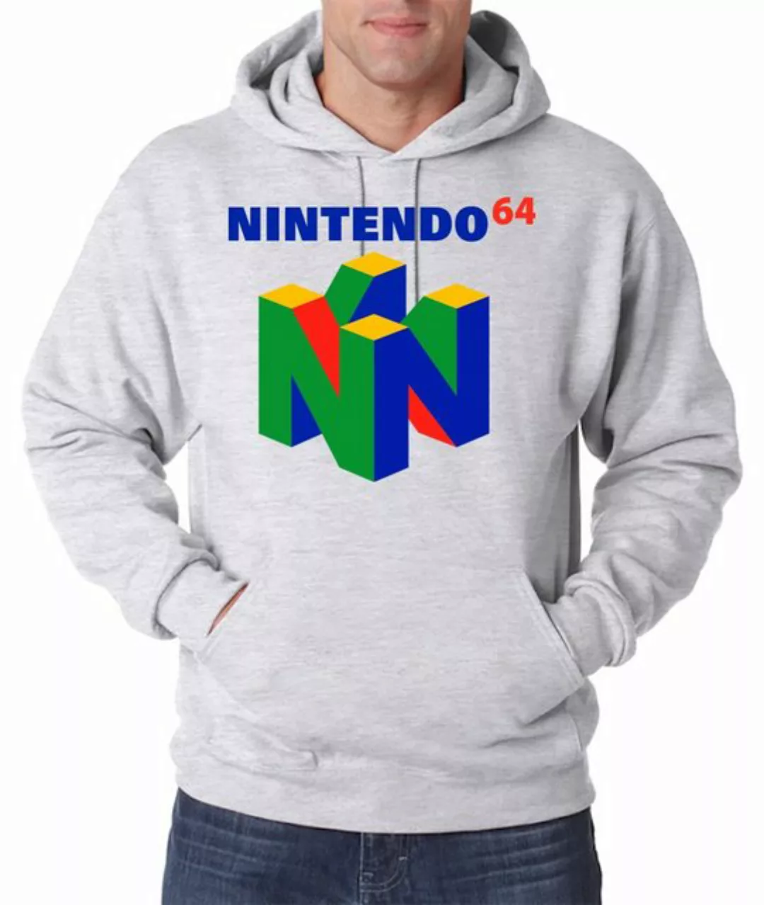 Youth Designz Kapuzenpullover N64 Herren Hoodie Pullover mit trendigem Fron günstig online kaufen