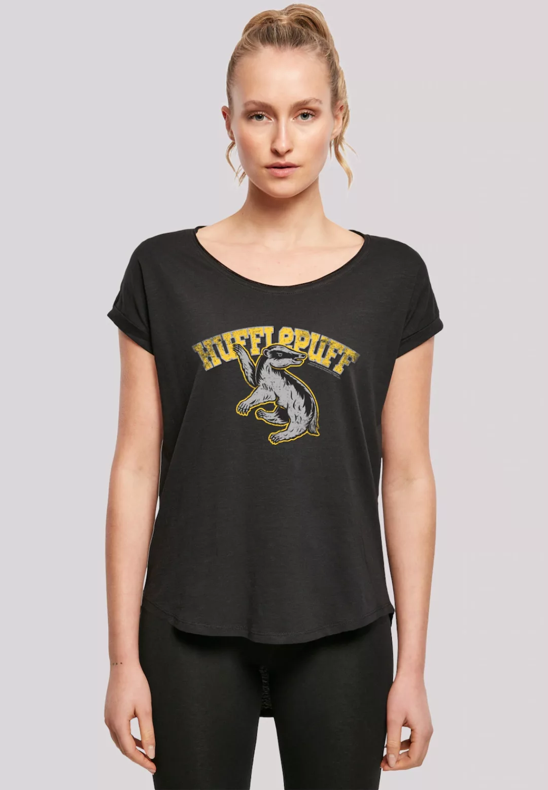 F4NT4STIC T-Shirt "Harry Potter Hufflepuff Sport Emblem", Print günstig online kaufen