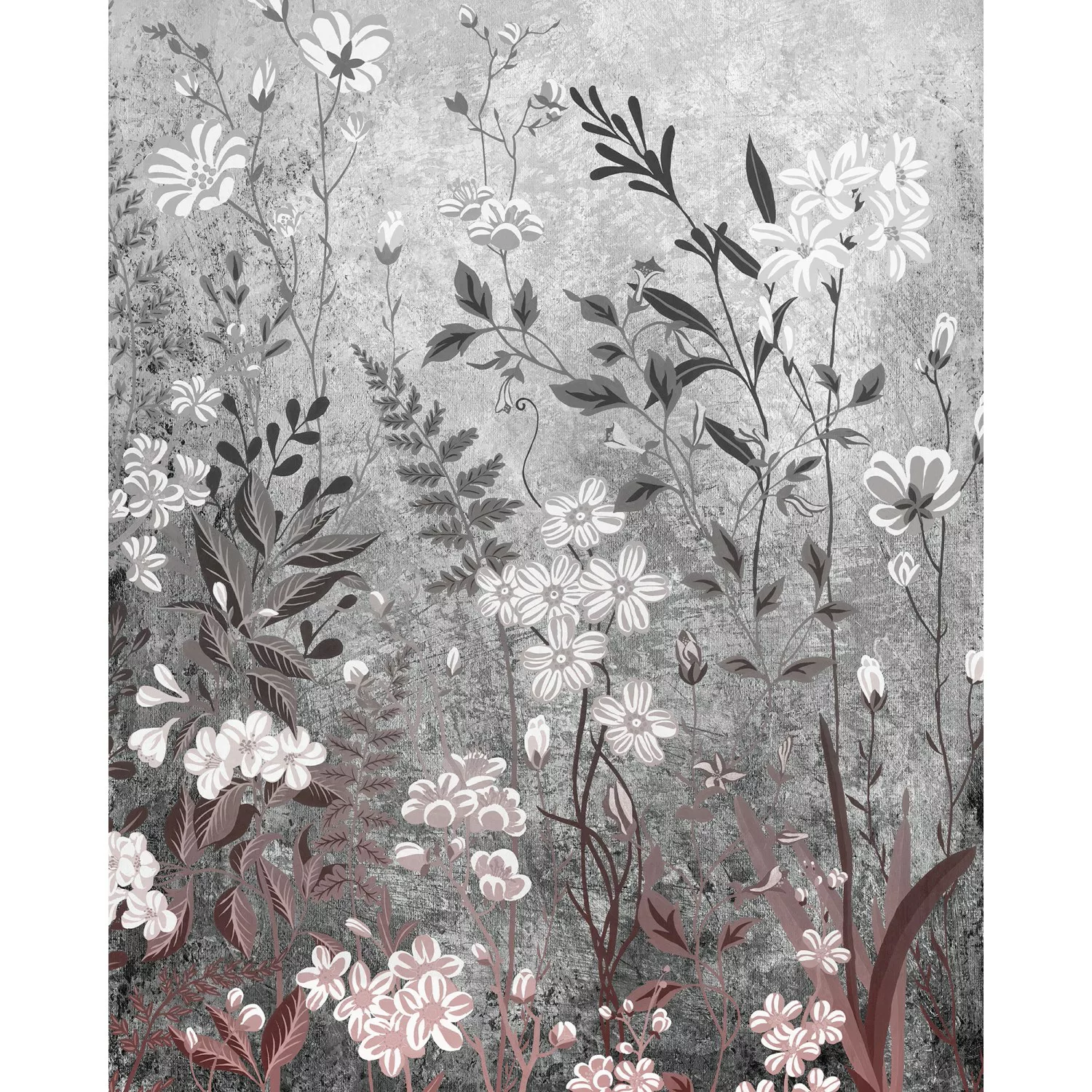 KOMAR Vlies Fototapete - Gentle Bloom - Größe 200 x 250 cm mehrfarbig günstig online kaufen