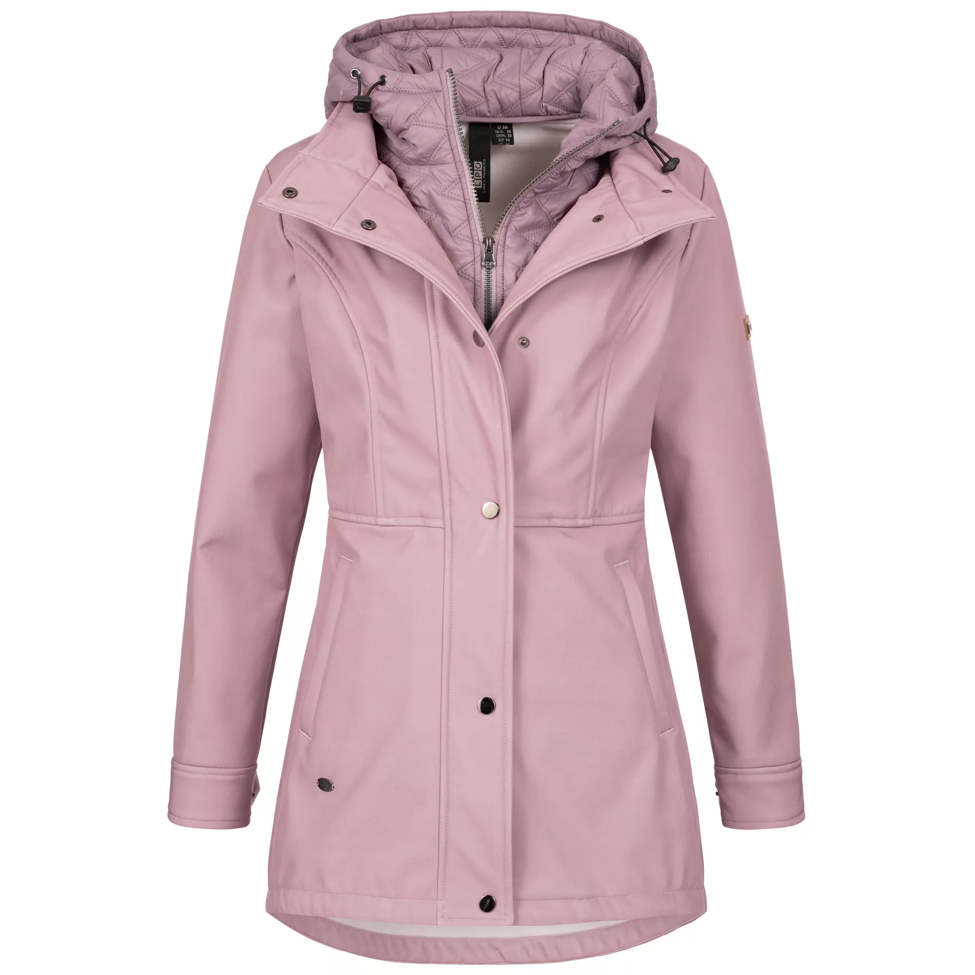 LPO Softshelljacke "LUCANIA PEAK Women", leichte Softshelljacke mit All-Ove günstig online kaufen