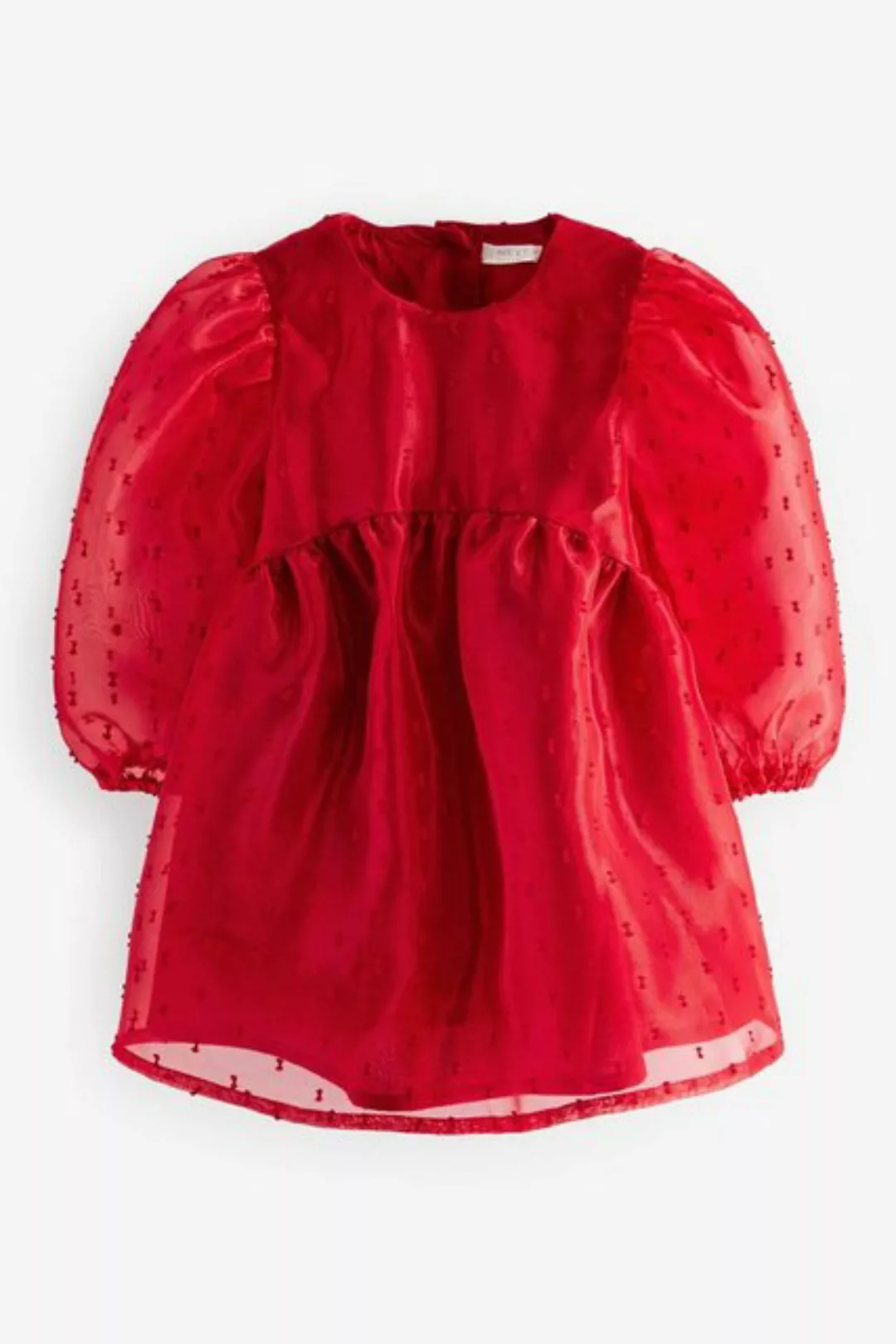 Next Partykleid Ratière-Kleid aus Organza mit voluminösen Ärmeln (1-tlg) günstig online kaufen