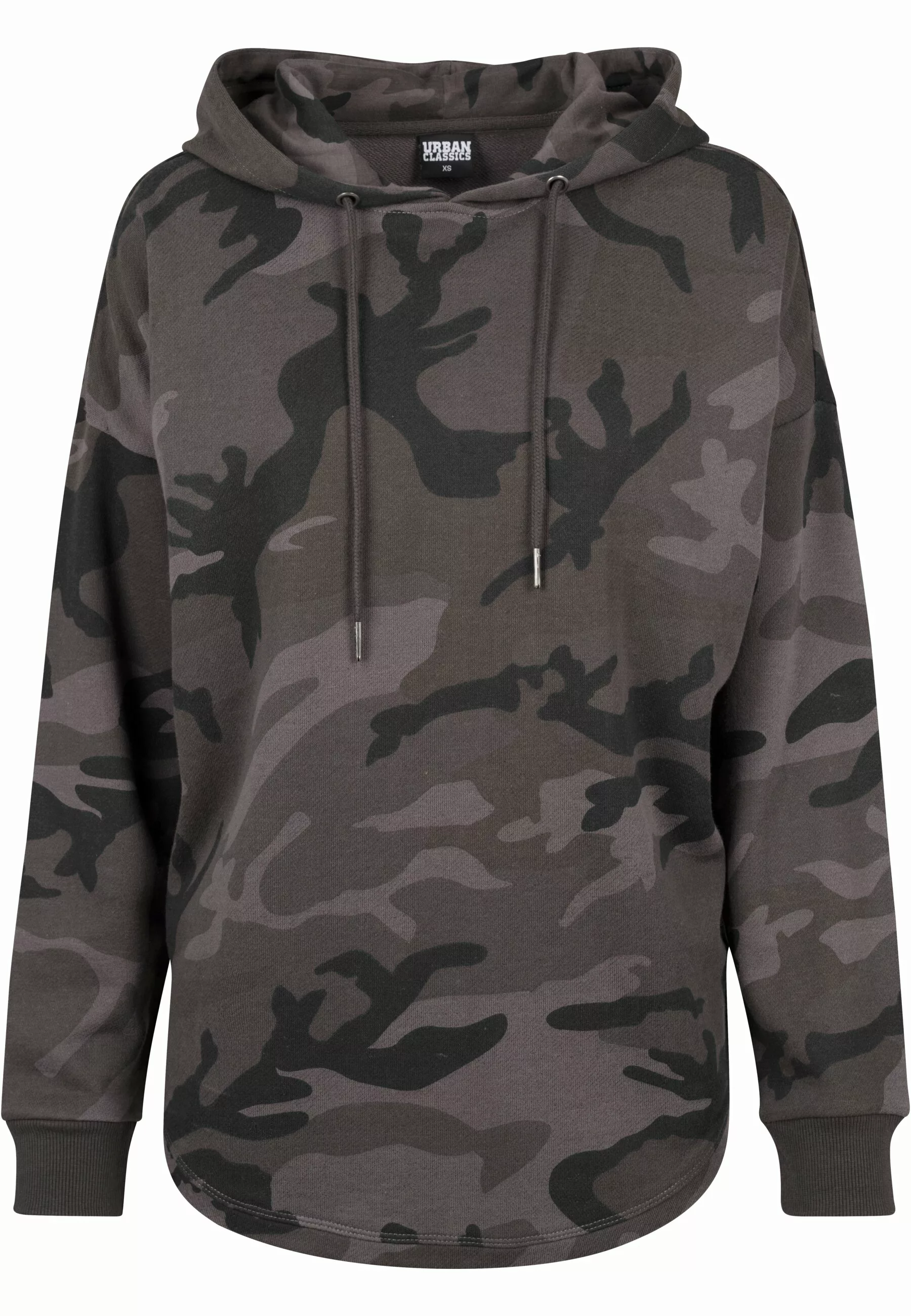 URBAN CLASSICS Rundhalspullover "Urban Classics Damen Ladies Oversized Camo günstig online kaufen