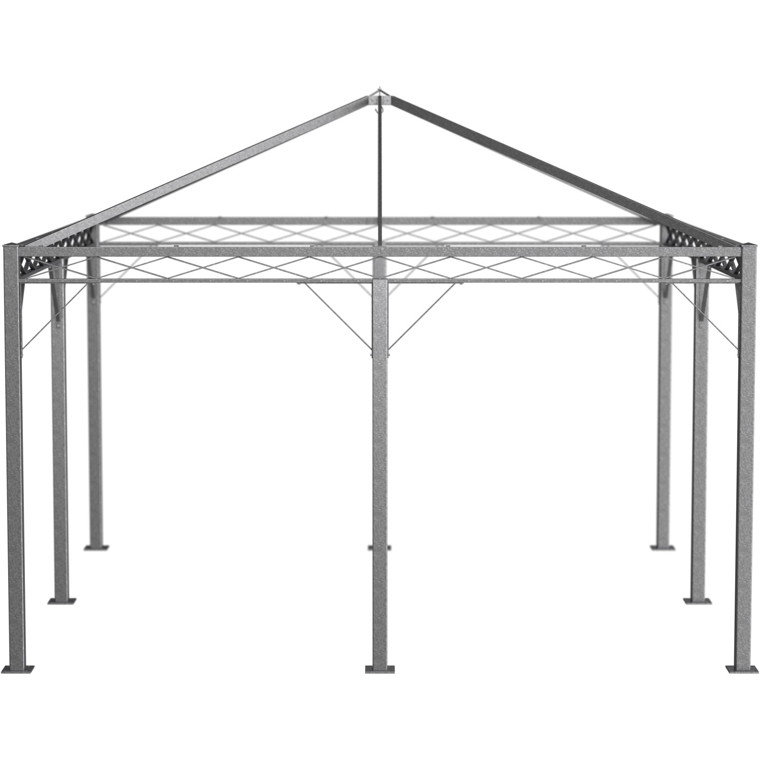 Eleo Pavillon Torino 310,5 cm x 408 cm x 408 cm Feuerverzinkt günstig online kaufen