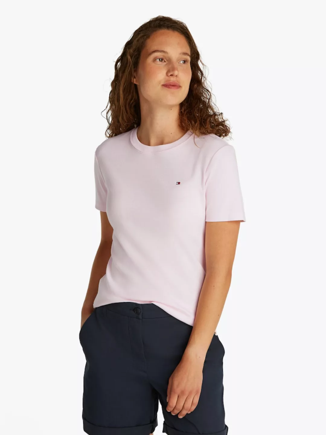 Tommy Hilfiger Damen T-Shirt Ww0ww40587 günstig online kaufen