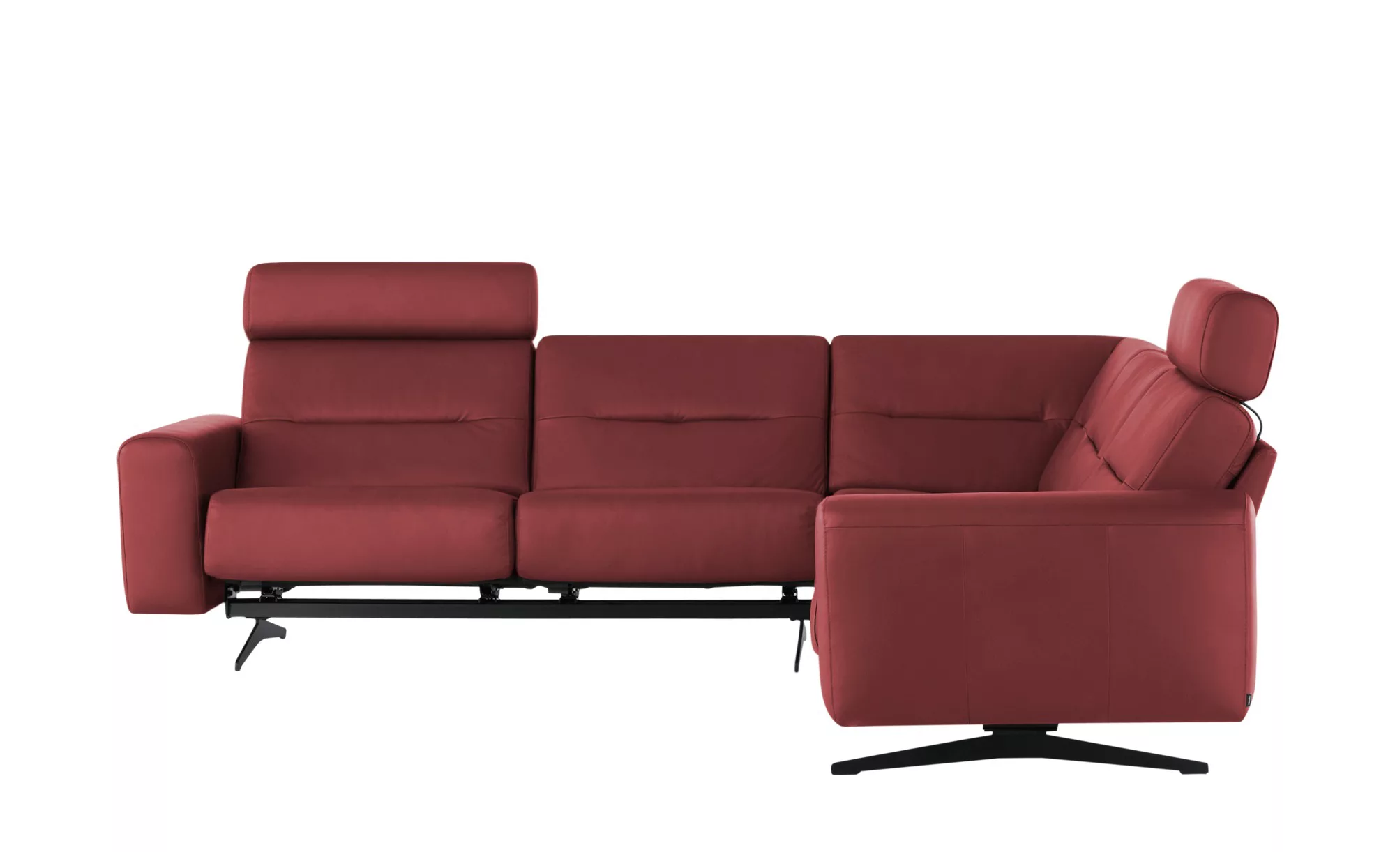 Stressless Ecksofa  Stella ¦ rot ¦ Maße (cm): B: 288 H: 78 T: 258.0 Polster günstig online kaufen