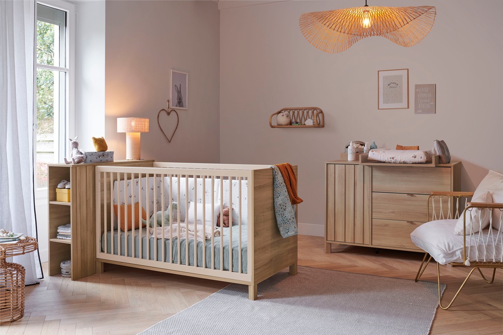 Gami Babybett »CALYPSO BABYBETT«, Zum „Little Bed“ umbaubar günstig online kaufen