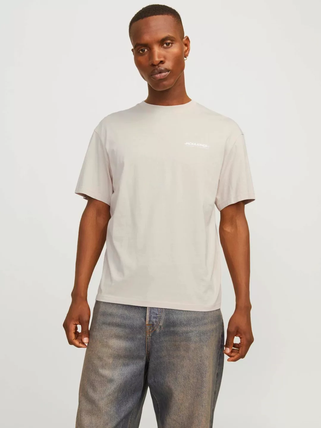 Jack & Jones Rundhalsshirt "JJELEGACY TEE SS O-NECK NOOS" günstig online kaufen