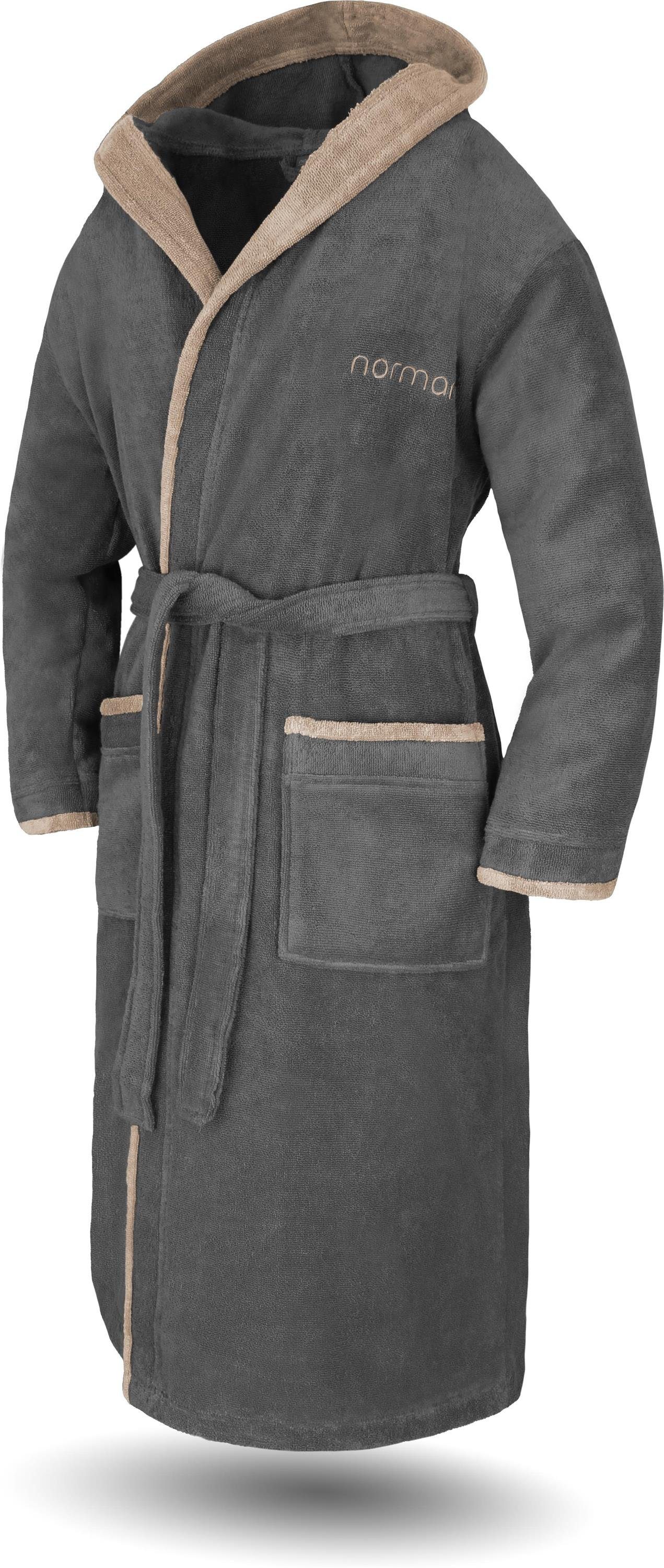 normani Unisex-Bademantel Unisex Baumwoll-Bademantel Rob, 122, günstig online kaufen