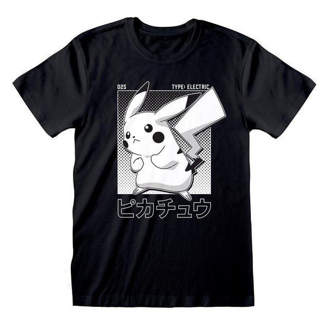 POKÉMON T-Shirt Halftone Pikachu günstig online kaufen