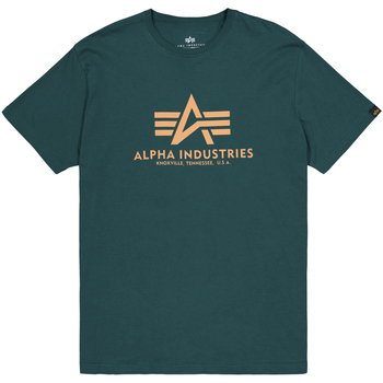 Alpha Industries  T-Shirts & Poloshirts Basic T-Shirt BL - Force Green günstig online kaufen
