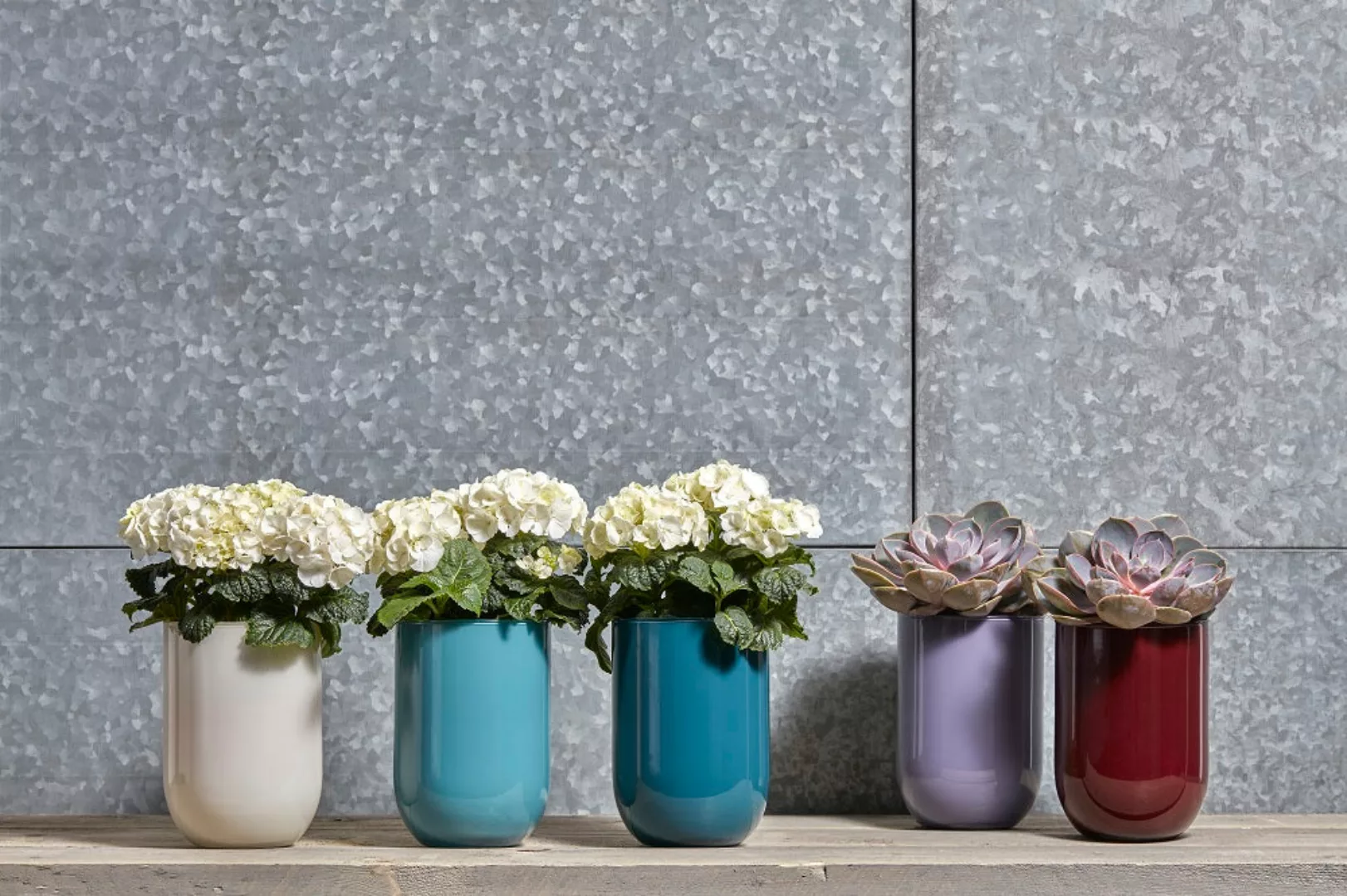 Glasvase Blumengefäß Tischdekoration Emilia H 20 cm Lila günstig online kaufen
