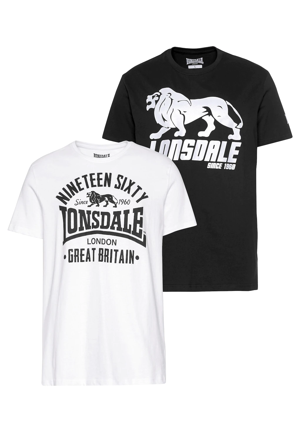 Lonsdale T-Shirt "BYLCHAN", (Packung, 2er-Pack) günstig online kaufen
