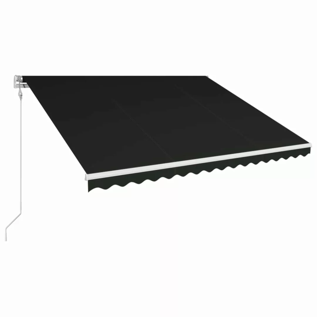 Automatisch Einziehbare Markise 450×300 Cm Anthrazit günstig online kaufen