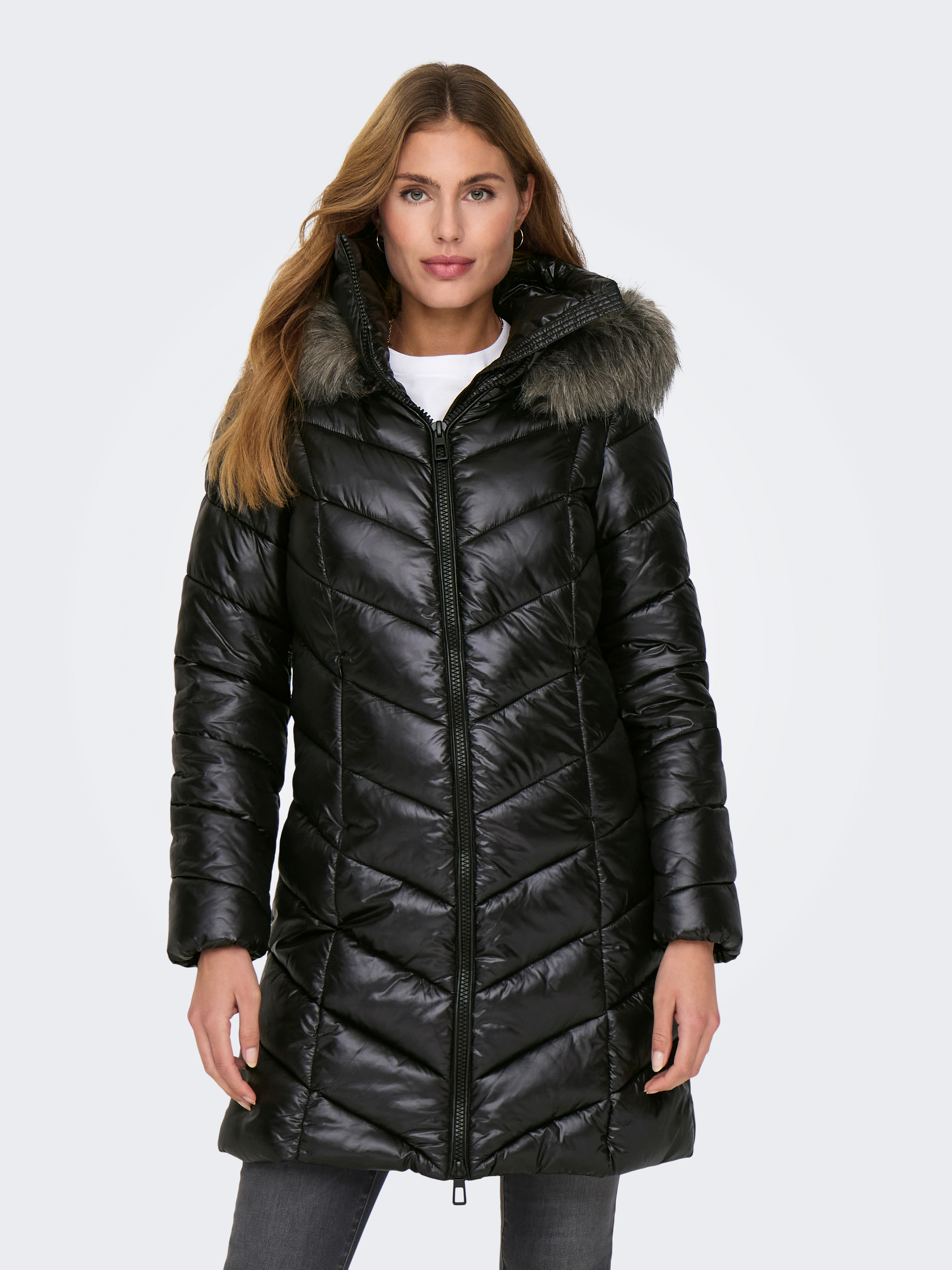 ONLY Steppmantel "ONLFEVER PUFFER COAT LIFE CC OTW" günstig online kaufen