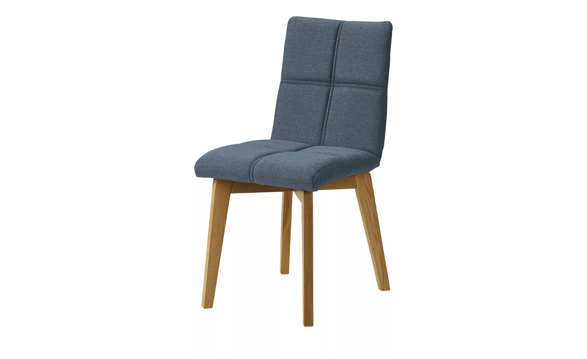 Woodford Esszimmerstuhl mit Steppung Anni ¦ blau ¦ Maße (cm): B: 44 H: 85 T günstig online kaufen