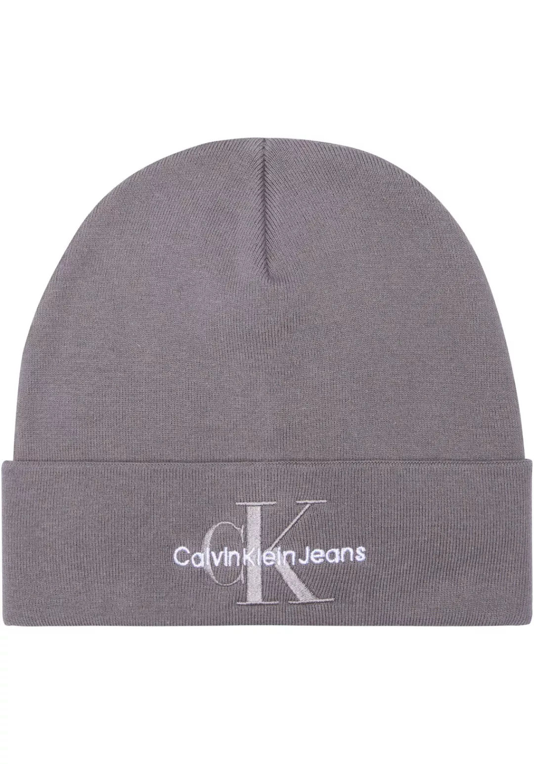 Calvin Klein Jeans Beanie "MONO LOGO EMBRO BEANIE", mit Logostickerei günstig online kaufen