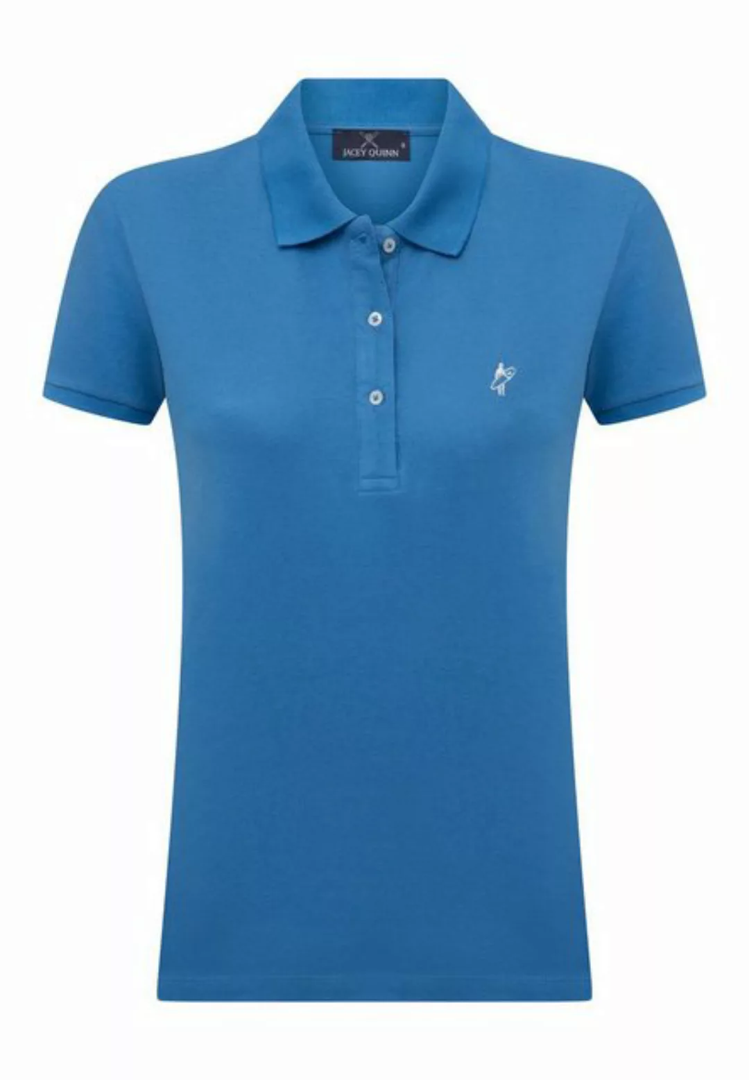 Jacey Quinn Blusenshirt Polo Shirt Short Sleeve günstig online kaufen