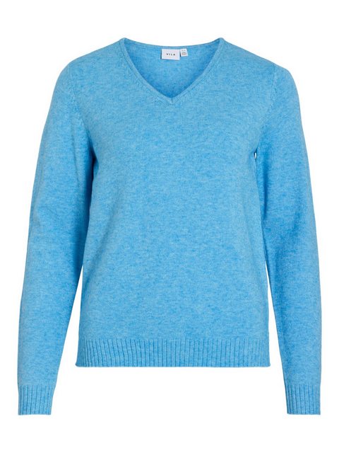 Vila V-Ausschnitt-Pullover "VIRIL V-NECK L/S KNIT TOP - NOOS" günstig online kaufen