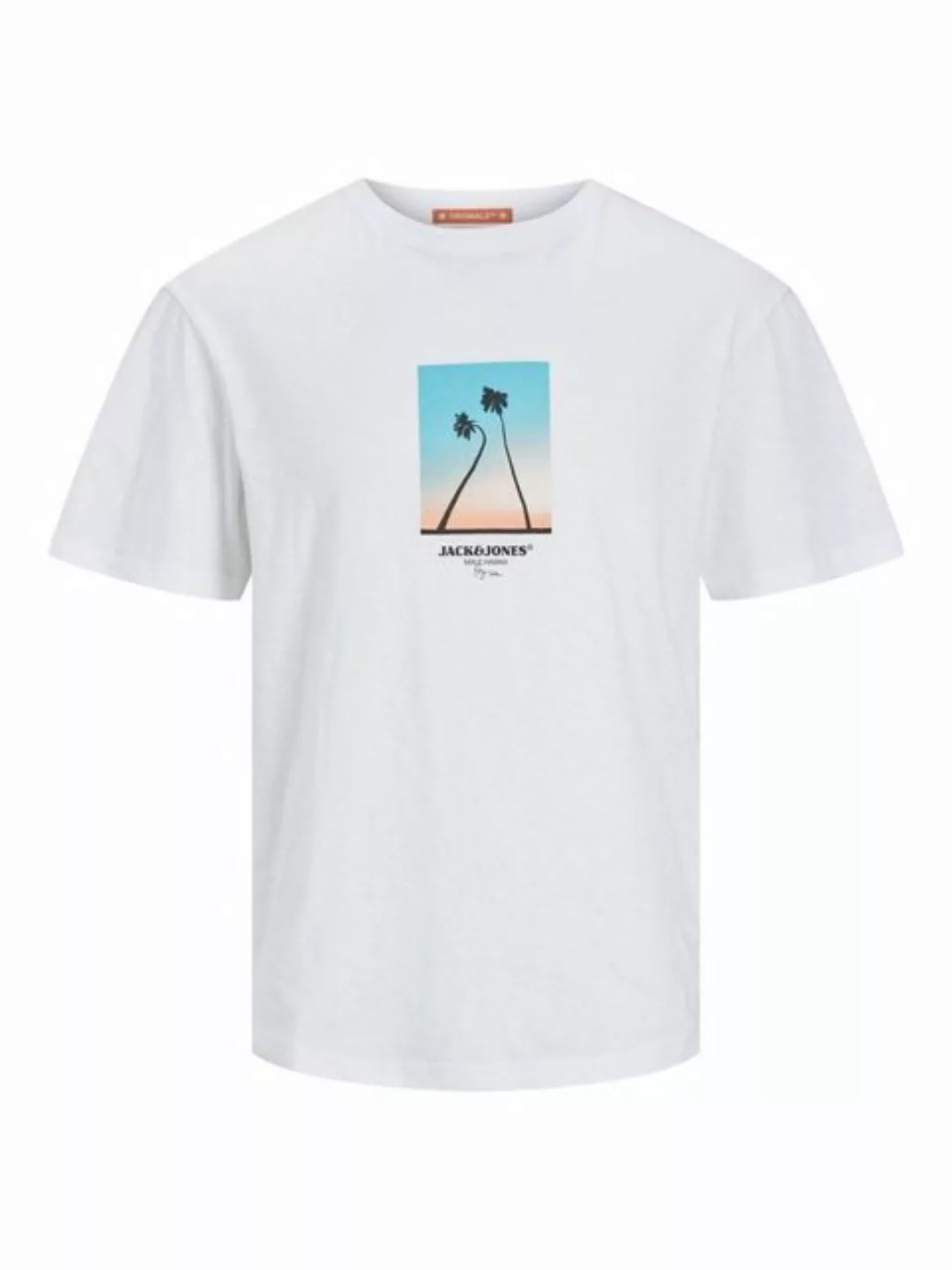 Jack & Jones T-Shirt JORARUBA SMALL PHOTO TEE SS CREW NECK günstig online kaufen