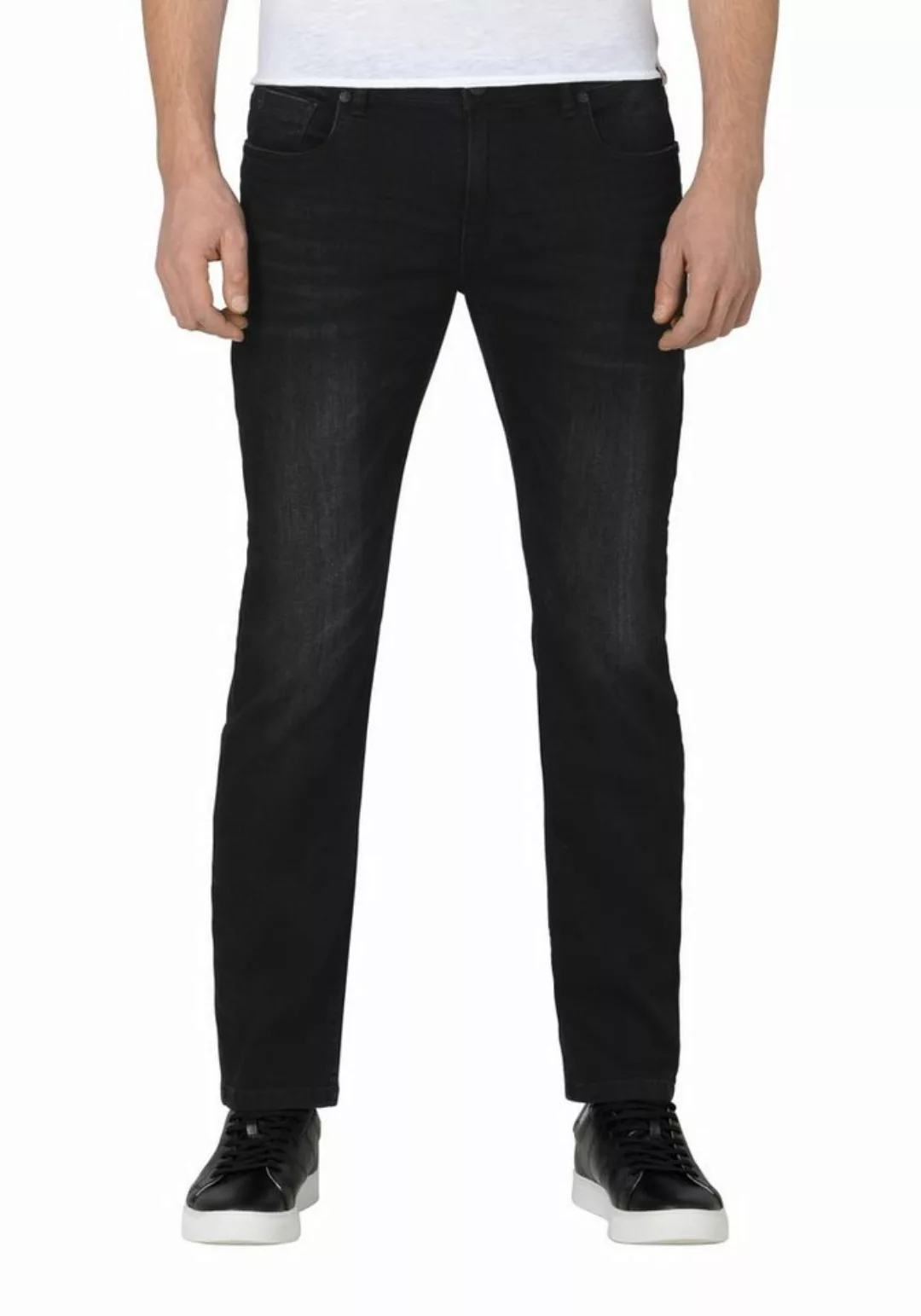 TIMEZONE Herren Jeans EduardoTZ - Slim Fit - Schwarz - Black Black Wash günstig online kaufen