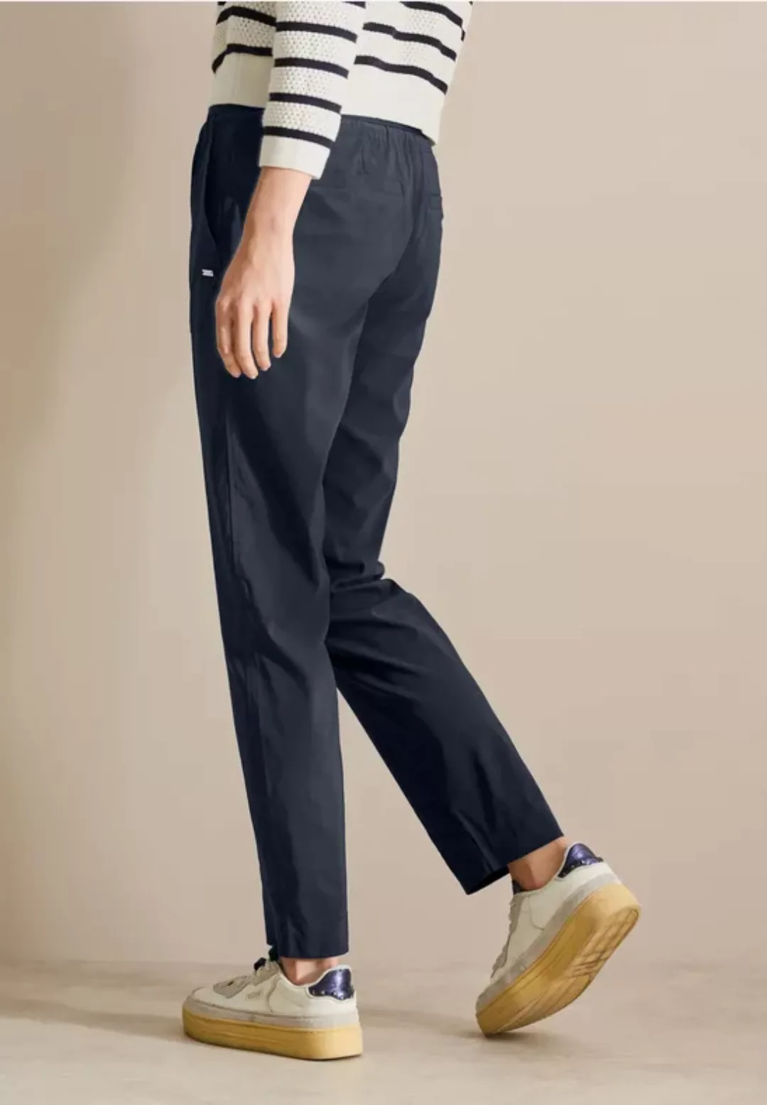 Cecil Stoffhose, Middle Waist günstig online kaufen