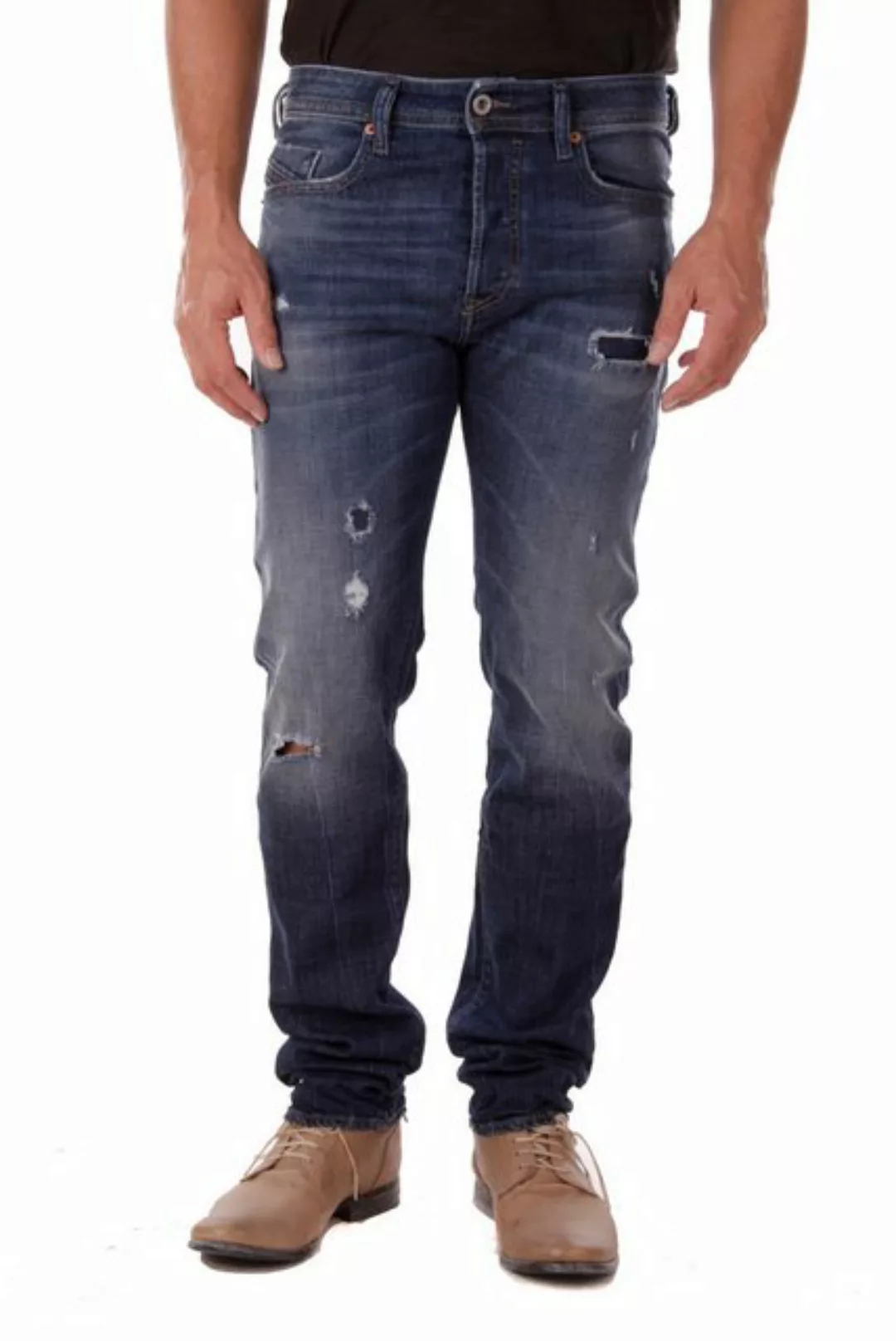 Diesel Tapered-fit-Jeans Diesel Buster 084QT Herren Jeans Hose Regular Slim günstig online kaufen